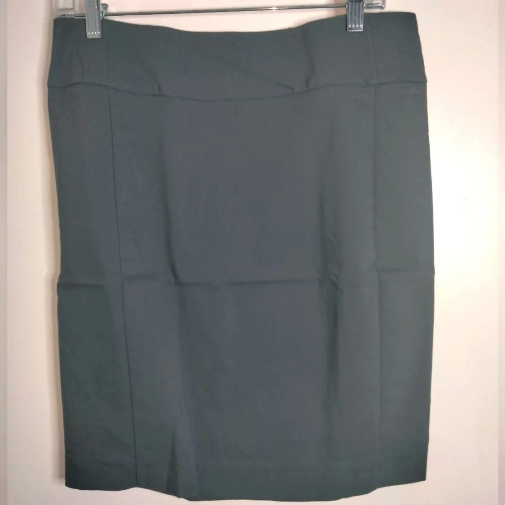 Apt. 9 (Size 8) Dark Gray Business Office Academic Collegiate Pencil Skirt